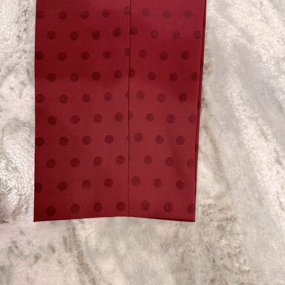 TALBOTS. Dotted patterned pants. Perfect for Holiday parties! - Picture 4 of 5